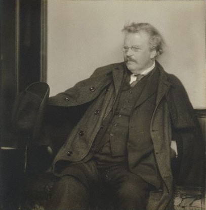 NPG P1318; Gilbert Keith ('G.K.') Chesterton by Herbert Lambert