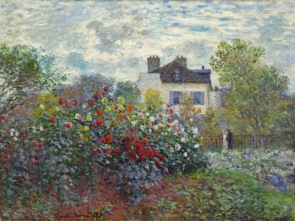 Monet_The Artist's Garden at Argenteuil_National Gallery Washington