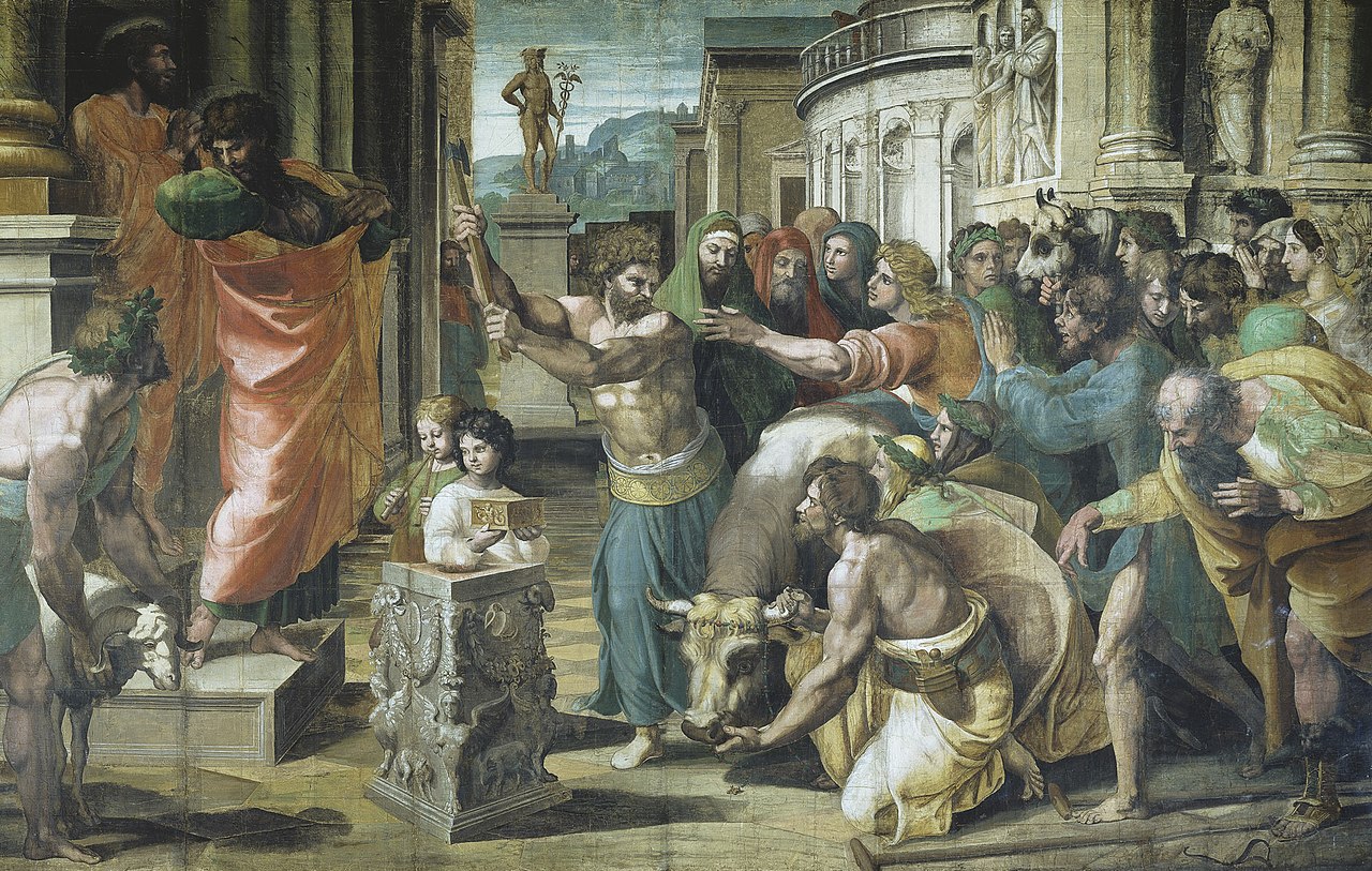 _Raphael,_The_Sacrifice_at_Lystra_(1515)