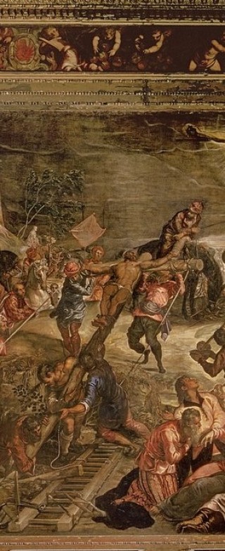 Jacopo Robusti Tintoretto - The Crucifixion of Christ 1565 - (MeisterDrucke-178027) (1)