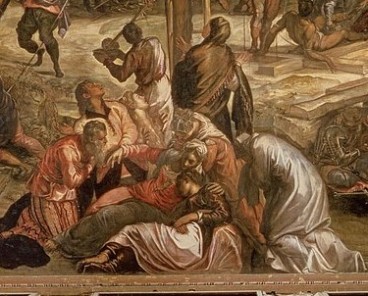 Jacopo Robusti Tintoretto - The Crucifixion of Christ 1565 - (MeisterDrucke-178027) (2)