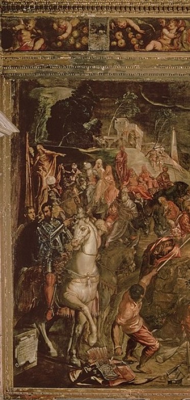Jacopo Robusti Tintoretto - The Crucifixion of Christ 1565 - (MeisterDrucke-178027) (4)